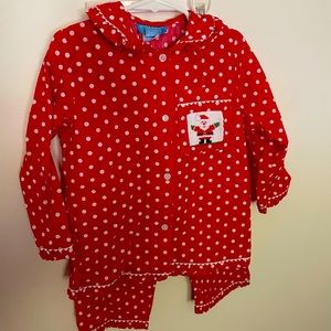 Smocked Christmas Santa PJs